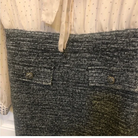 Tory Burch Polka Dot logo dress sz xs - Picture 8 of 11